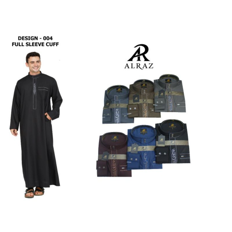 JUBAH ALRAZ DEWASA | JUBAH SAUDI | GAMIS PRIA