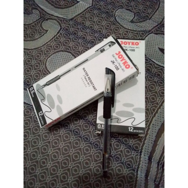 

Pulpen gel joyko termurah 1pack isi 12pcs