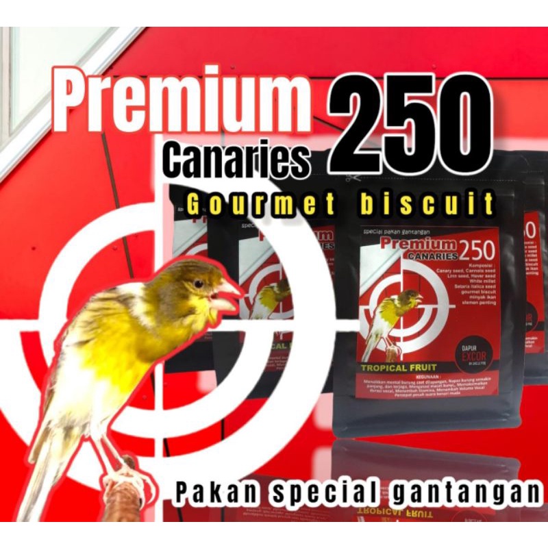 Pakan Kenari Gacor Spesial Lomba - 250gr