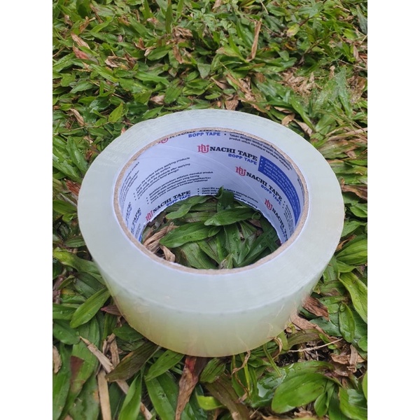 

LAKBAN MURAH / SOLATIP / SELOTIP NACHI TAPE BENING 100 YAR x 48 MM OPP ROLL