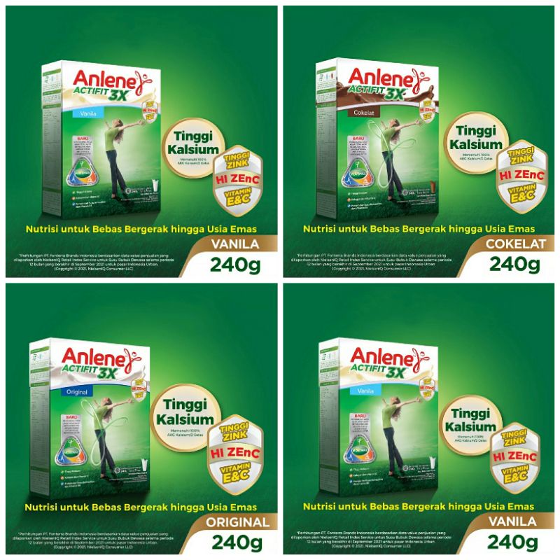 

✨NAZILLA✨ (Exp 2025) ANLENE Actifit 3x 240gr