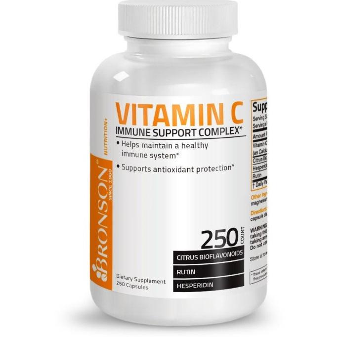 Jual BRONSON VITAMIN C 500MG COMPLEX PLUS BIOFLAVONOIDS + HESPERIDIN