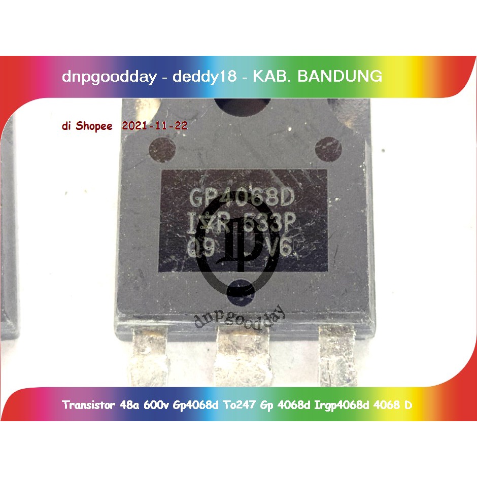 Transistor 48a 600v Gp4068d To247 Gp 4068d Irgp4068d 4068 D