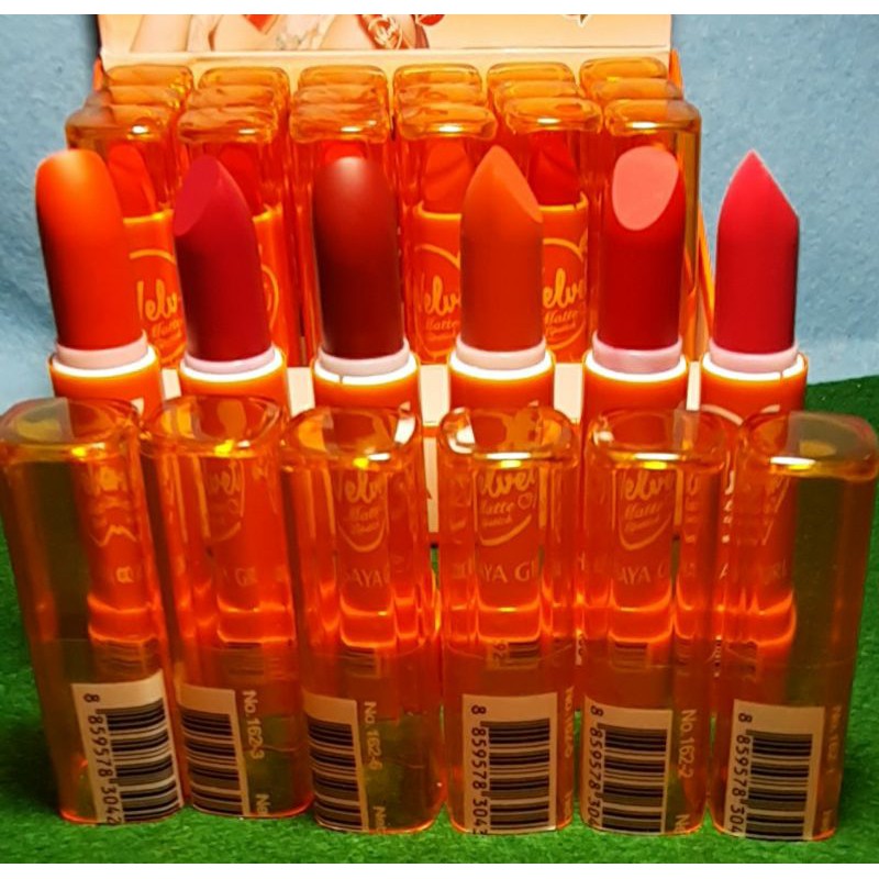 PROMOLIPSTIK VELVET PEACH HASAYA GIRL 162