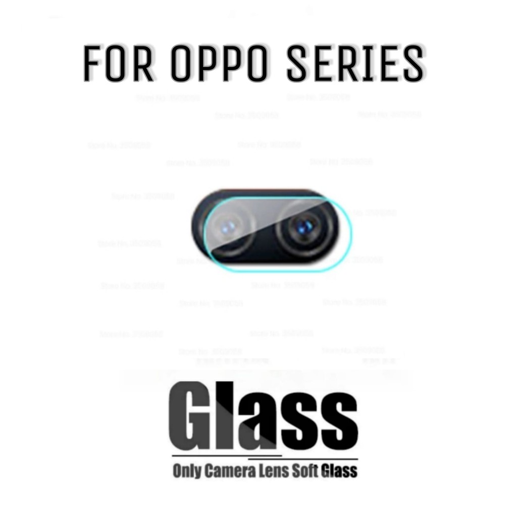 Tempered Glass Camera OPPO A5 / A7 / A3S / A5S / A12 / A12E / A12S / F9 Anti Gores Camera Handphone