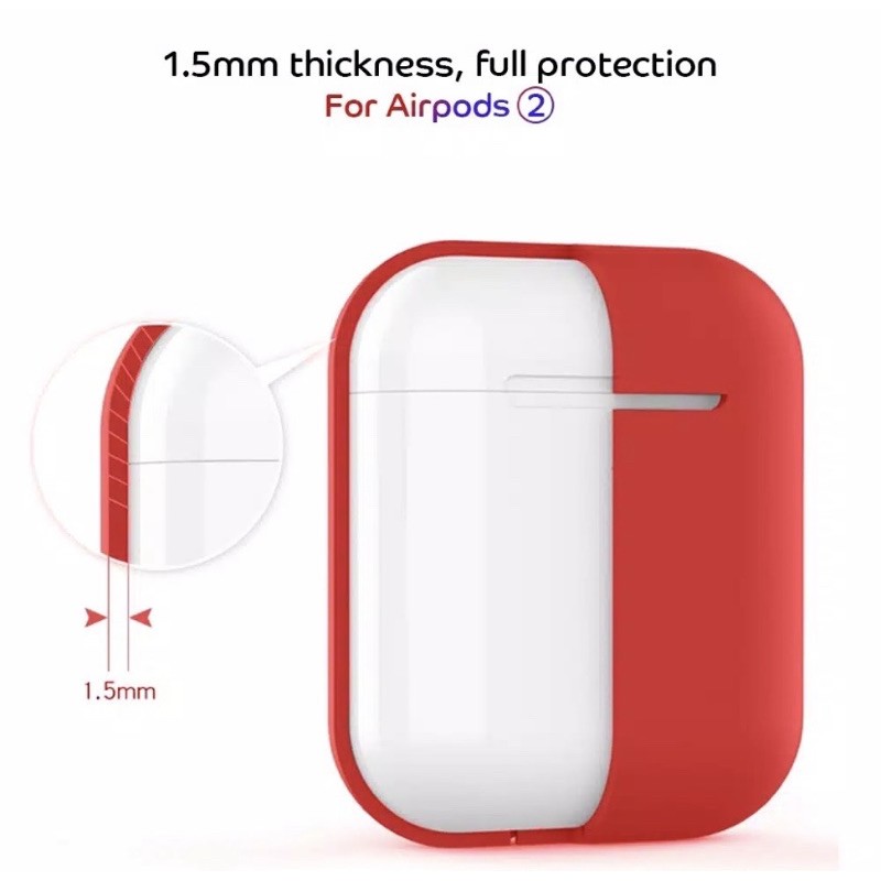 Casing Silikon Airpods Inpods i12 Cover Polos Case Silicone Soft Case