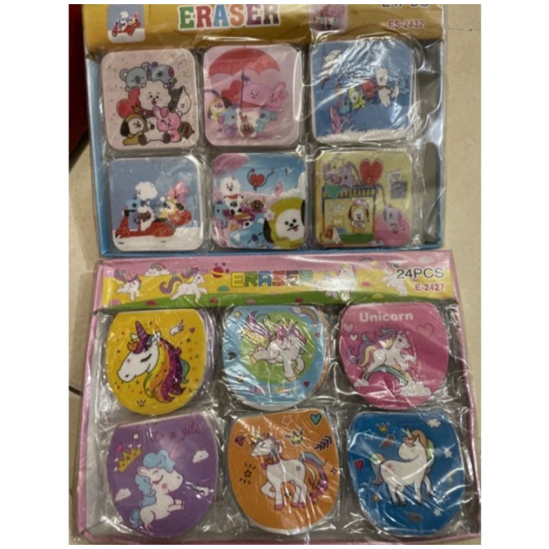 

Penghapus Pensil Karakter / Penghapus Karet