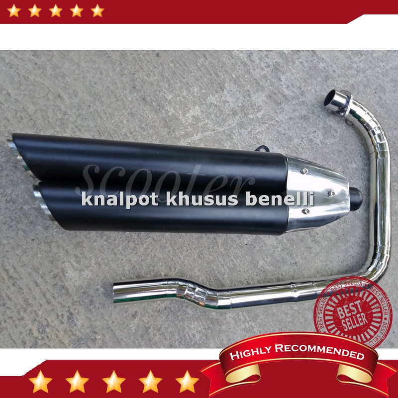 Murah Knalpot Benelli Motobi 200 Evo - Knalpot Benelli Motobi 200 Efi