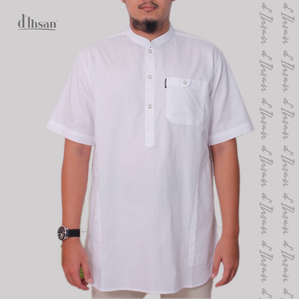 Baju Koko Kurta Ibrahim / Koko Pakistan / Gamis Pakistan d'Ihsan Model Ibrahim