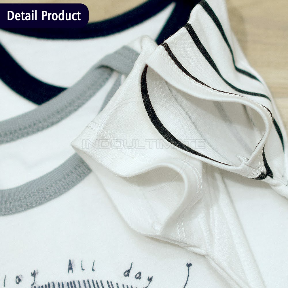 BABY LEON  JM-A01 Jumper Bayi Jumsuit Bayi Baru Lahir Newborn Jumpsuit Bayi Baju Bayi Pakaian Bayi