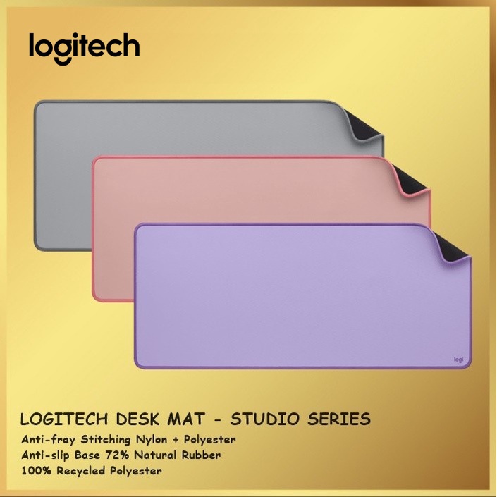 Logitech Desk Mat Studio Series Mouse Pad Mousepad Logitech