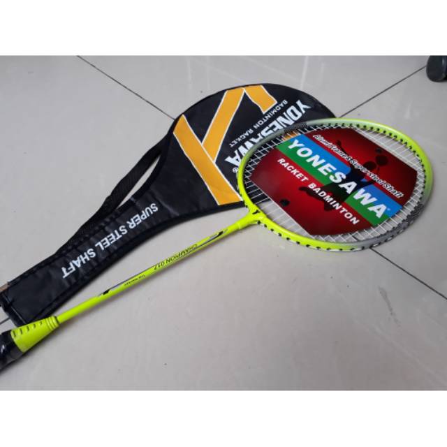 raket badminton - bulutangkis racket pemula - termasuk senar &amp; tas