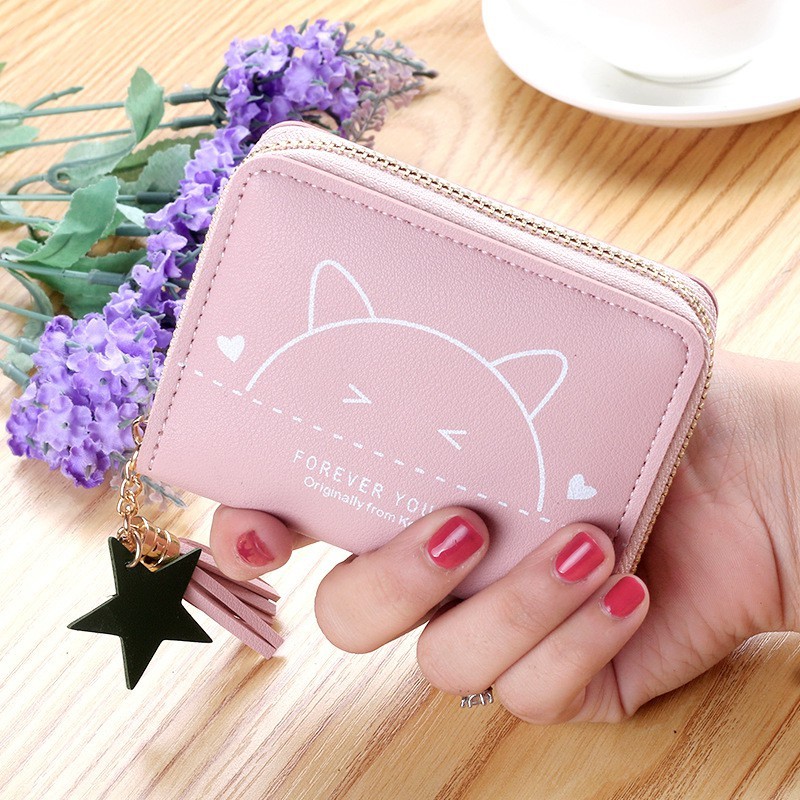 ( Fy ) COD Dompet  import Dompet Wanita Mini Cantik Dompet Import murah cantik Real Pict C1