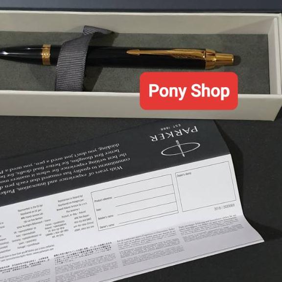 

[PRODUK DNWGG] Pulpen Parker Original IM New Lq Black GT Gratis grafir Nama Atau Logo bukan Montblanc Dupont RSE
