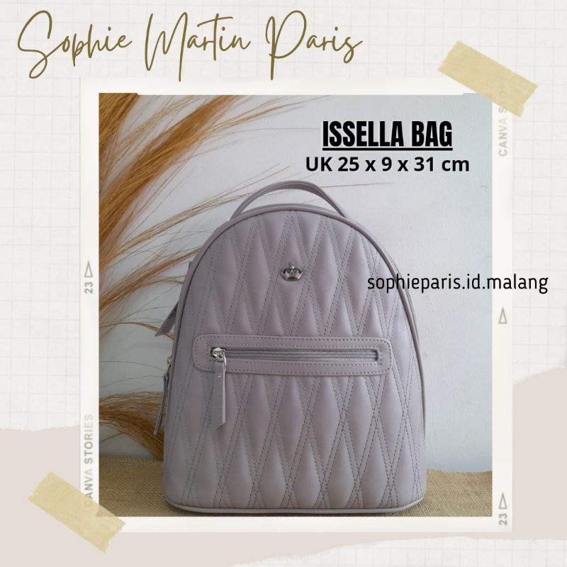 TAS RANSEL WANITA SOPHIE MARTIN PARIS ISSELLA