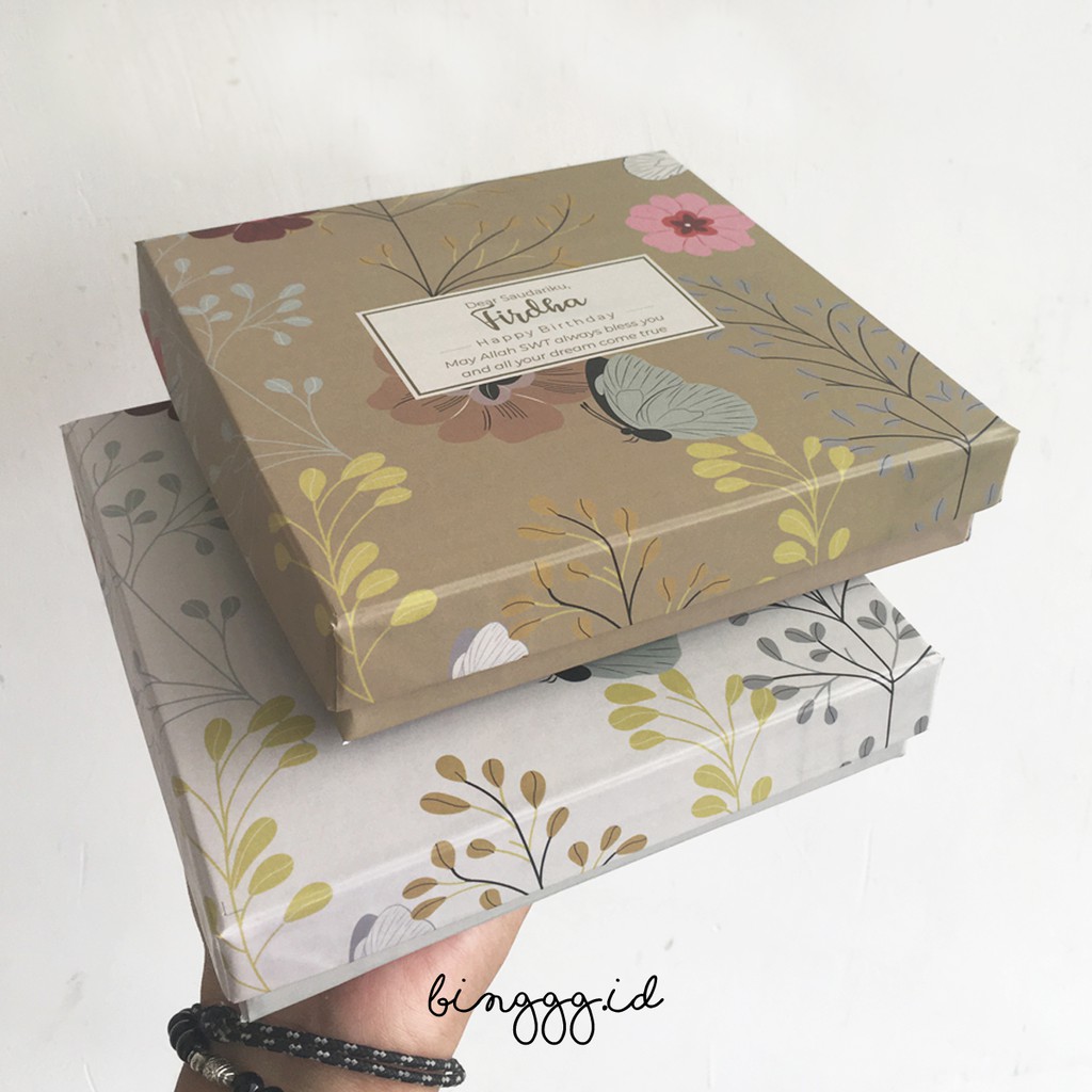 KOTAK KADO CUSTOM KECIL PRINTING SATUAN PREORDER 1 2 KOTAK KADO CUSTOM KECIL PRINTING SATUAN PREORDER 1 2