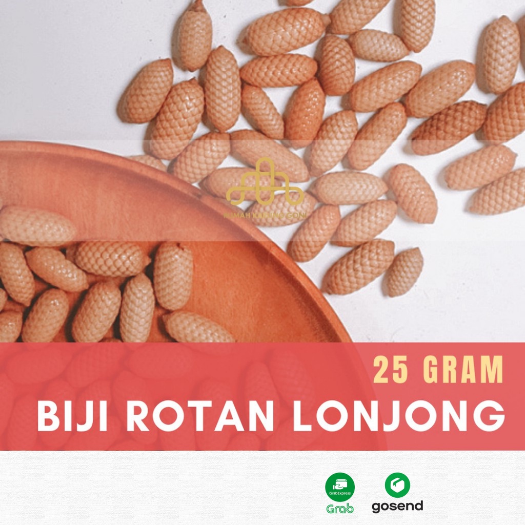 Dekorasi Mahar Biji Rotan Lonjong - Properti Foto