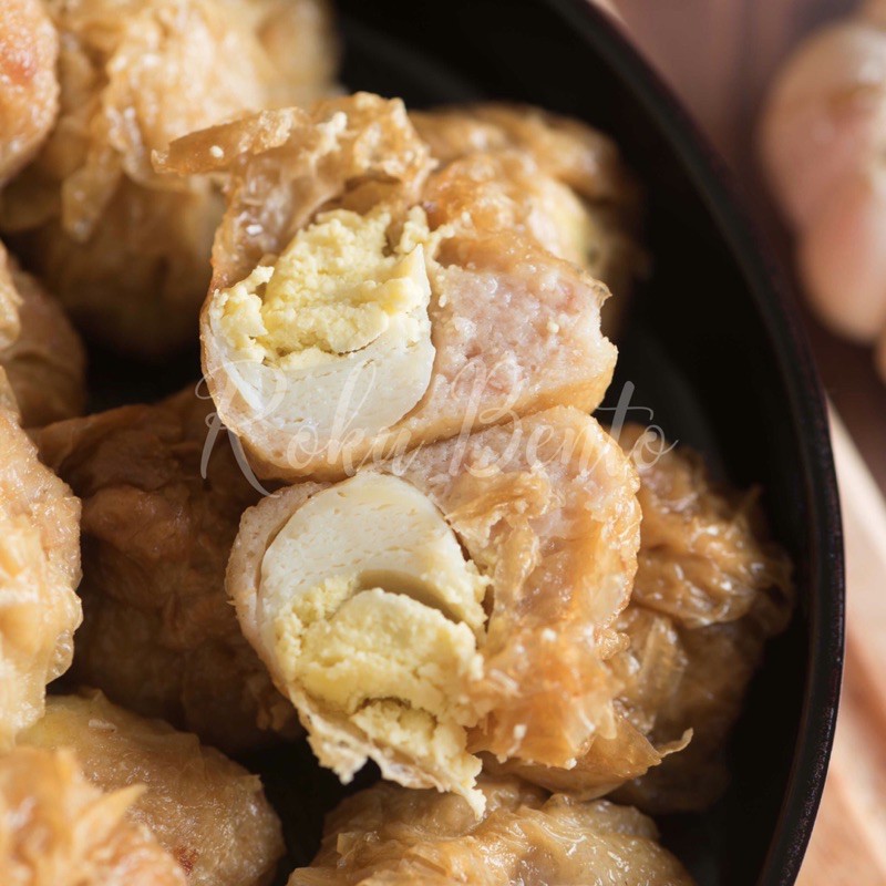 Orokudo isi Telur Puyuh Roku Bento Homemade Nugget / Money Bag Siap Goreng