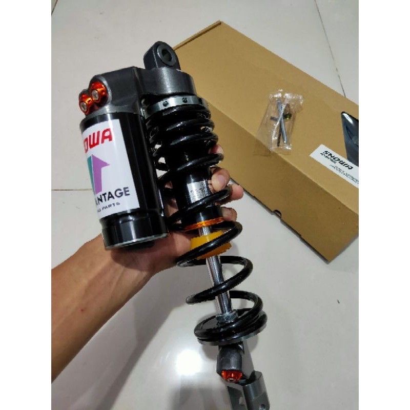 SHOCK BELAKANG SHOWA SHOCKBREAKER MODEL WP 335MM VARIO 125 VARIO 150 310MM MIO BEAT SCOOPY FINO XEON DLL