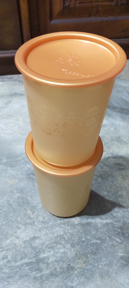 Mosaic Canister Gold Satuan (1 Pcs) Toples Tupwr