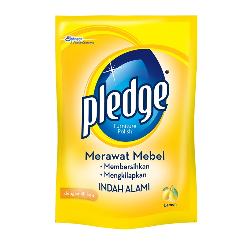 Pledge Pembersih Furniture Mebel Kayu Refil 410ml / Pengkilap Kayu / Merawat Mebel