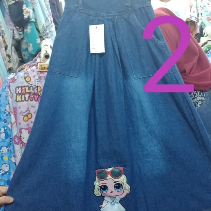 Rok Celana Anak - Basic Skirt Rok Tutu - Rok Anak Perempuan Rok Anak Tanggung Lol - 9-10 Tahun