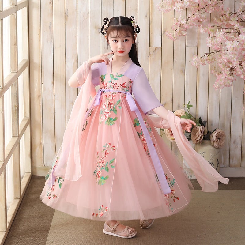 Dress Hanbok Dynasty Anak Perempuan