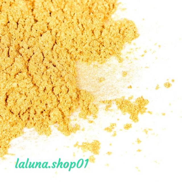 

Pewarna Sabun Gold Sparkle Mica