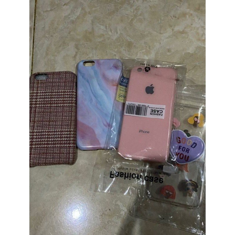 Case iphone 6s second, 4 pieces 50ribu