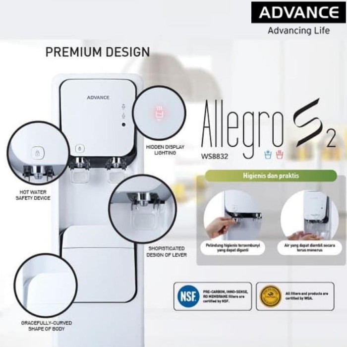 Dispenser Ro Advance Allegro S2