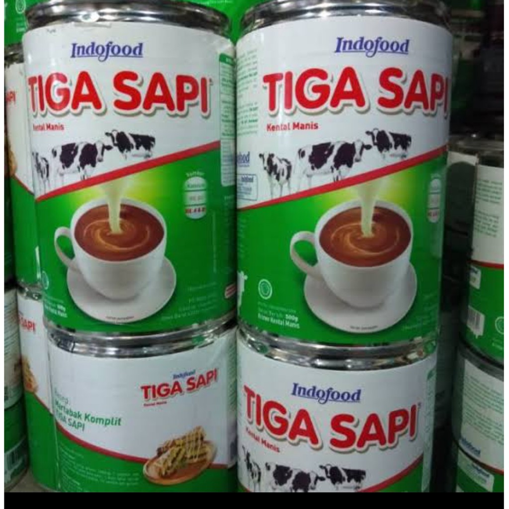 

Susu Kental Manis Tiga Sapi 500 gram