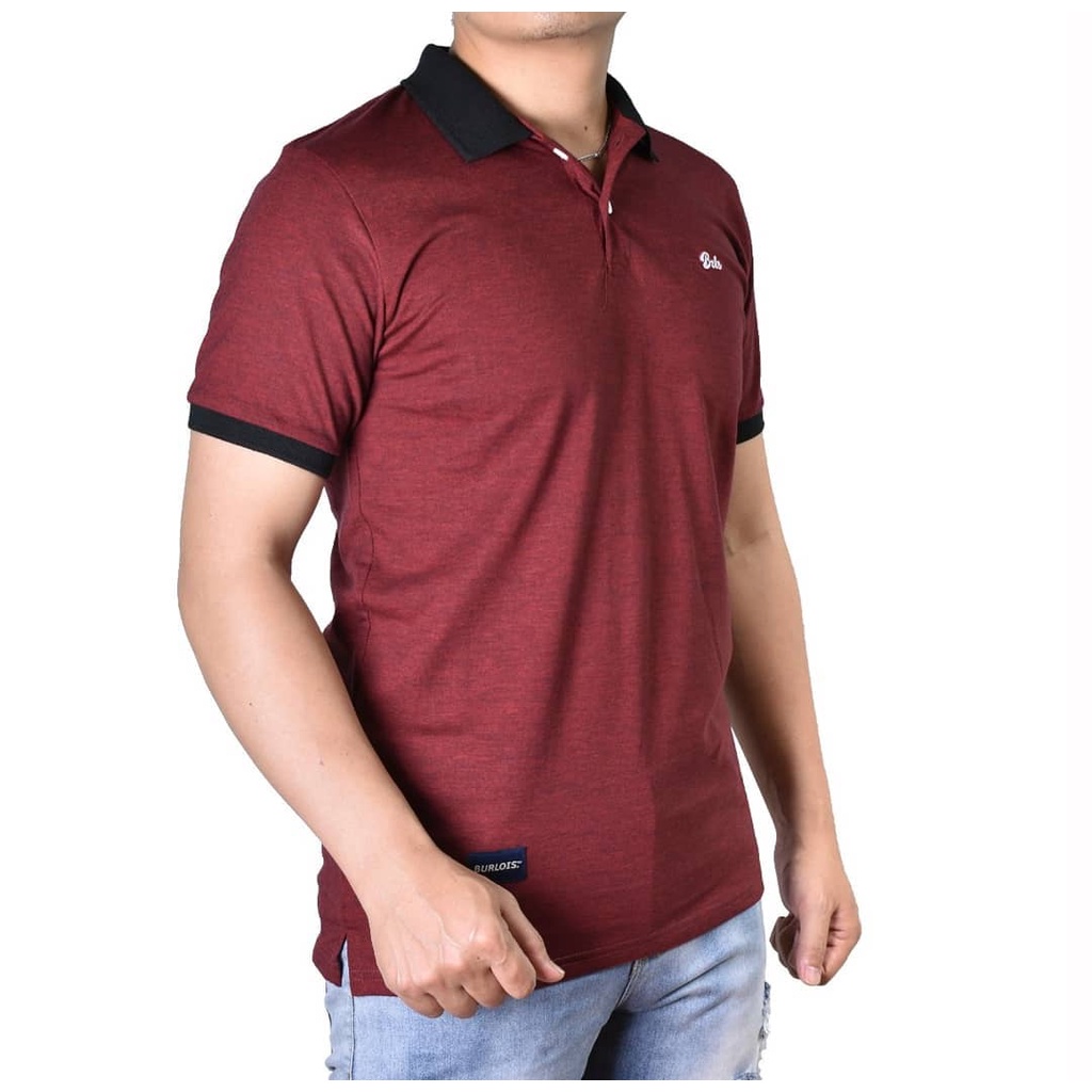 Burlois Store Kaos Kerah Pria Gerimis Polo Shirt Gerimis Premium Original