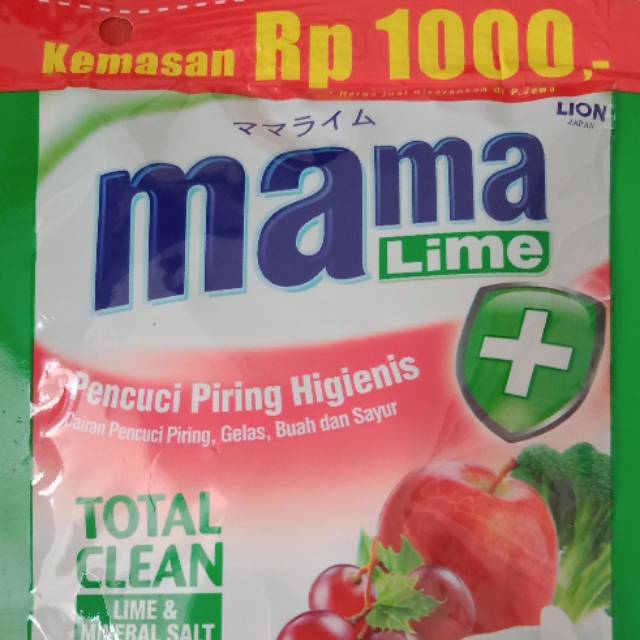 MAMA LIME TOTAL CLEAN.PENCUCI BUAH MAMA LIME.PENCUCI SAYURAN MAMA LIME