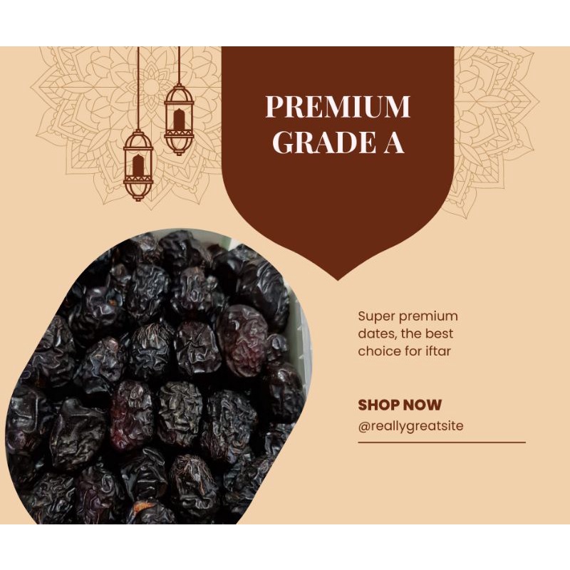 

KURMA AJWA KURMA NABI 250g PREMIUM (grade A)