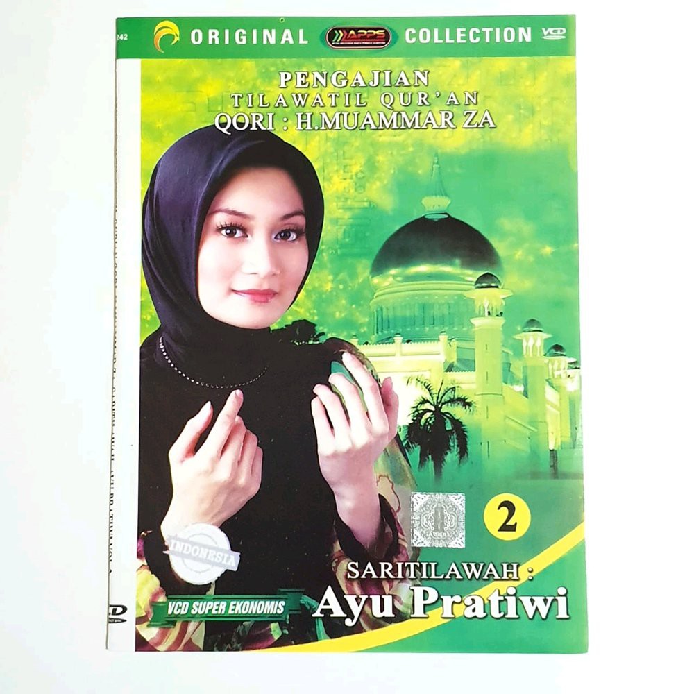 VCD original Pengajian Tilawatil Qur an 2  Qori H Muammar ZA  Saritilawah Ayu Pratiwi
