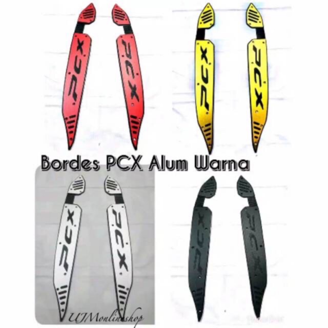 Bordes Pcx 150 Karpet Pijakan Kaki Cnc Pcx 150 Lokal