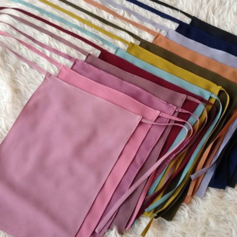 Cadar tali, cadar rempel, cadar polos, cadar grosir, cadar murah, niqob tali