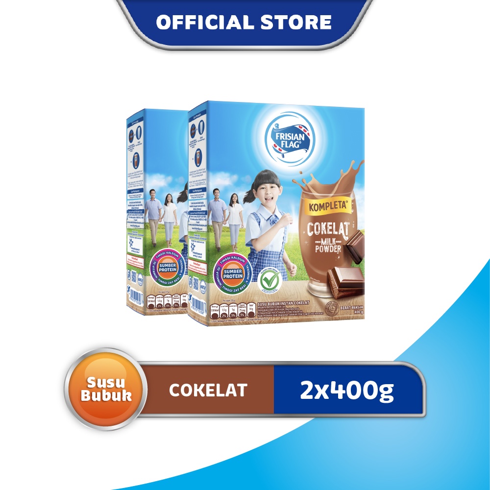 

Frisian Flag Kompleta Coklat 400Gr X 2