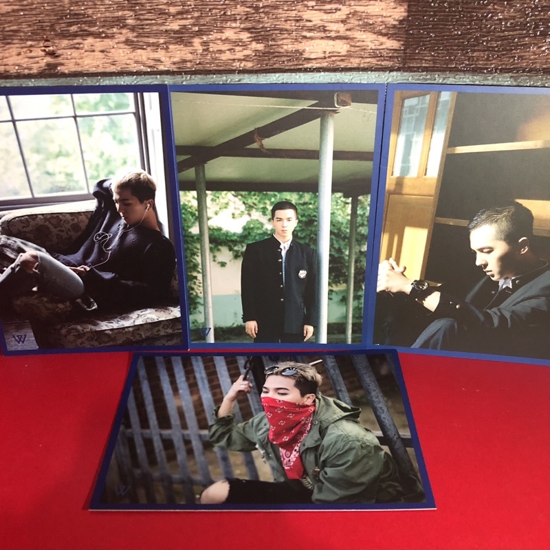WINNER MINO OFFICIAL POSTCARD EXIT TOUR 2016