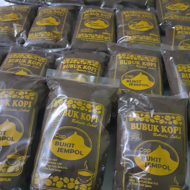 

KOPI BUBUK ROBUSTA LAHAT CAP BUKIT JEMPOL/SEMENDO ASLI 666