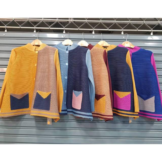 Po Blus Plisket Ori Bangkok