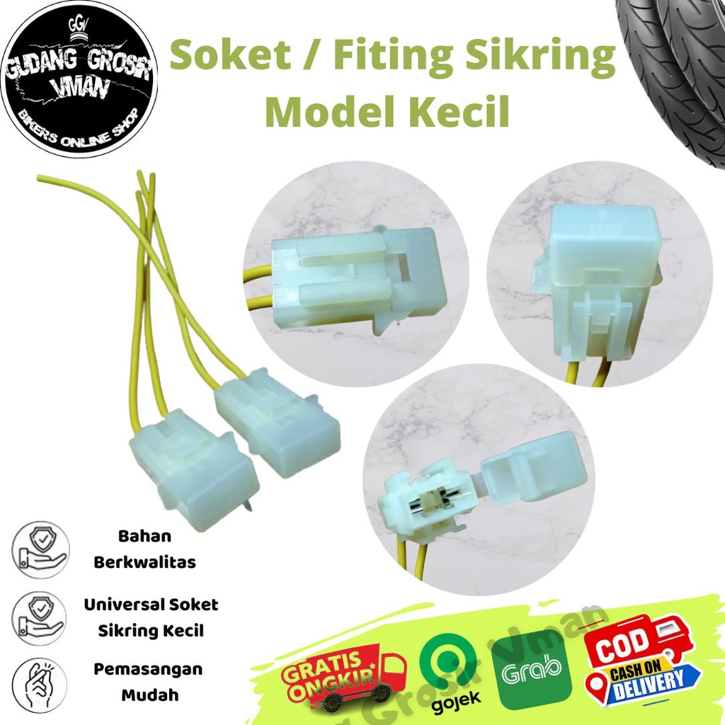 Rumah Sikring Motor Soket Sikring Motor Ukuran Kecil Premium