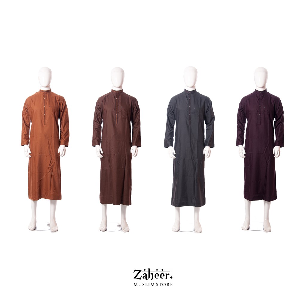 JUBAH GAMIS LENGAN PANJANG DEWASA AL LUTHFI PREMIUM