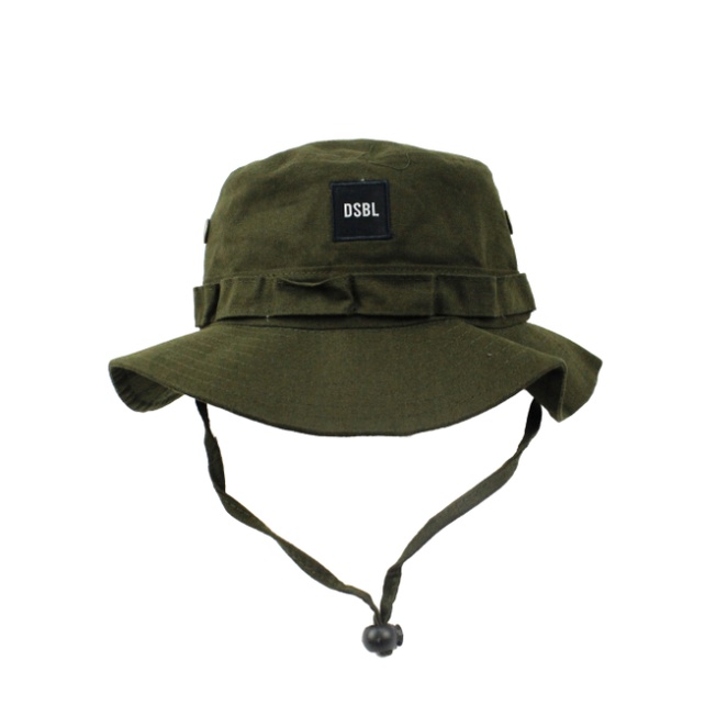 DISABLE Bucket Hat | Topi Jungle Army Green - HTD 179