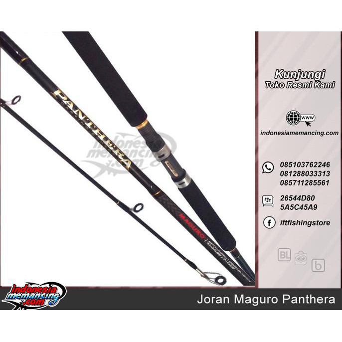 Joran Spinning Maguro Panthera_213Mh (Untuk Casting)