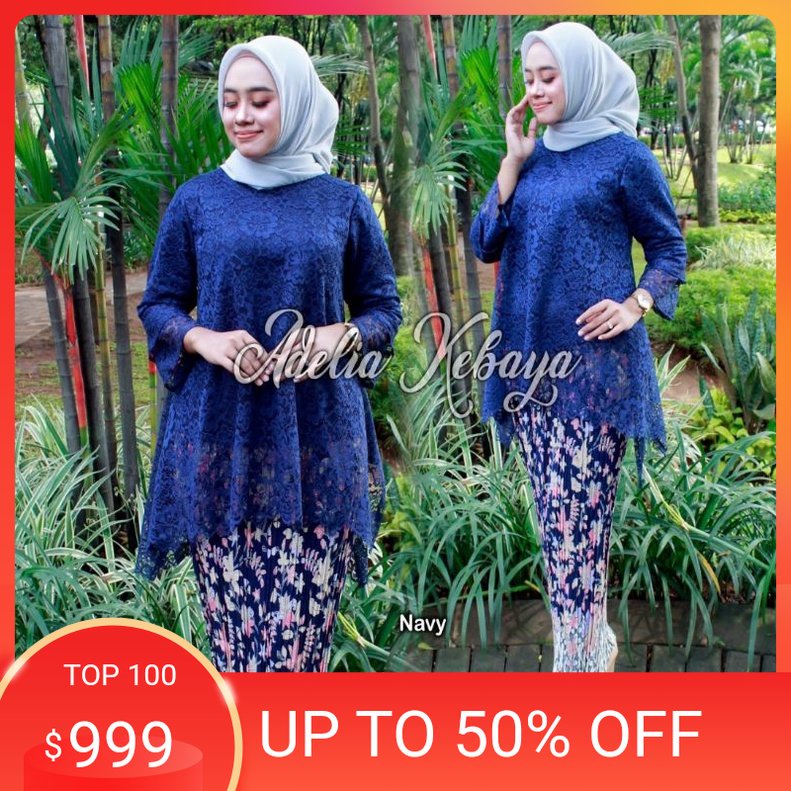 Promo  SET_KEBAYA FIANY/ TUNIK BRUKAT/KEBAYA JUMBO/KEBAYA BIG SIZE/KEBAYA BRUKAT/KEBAYA PESTA