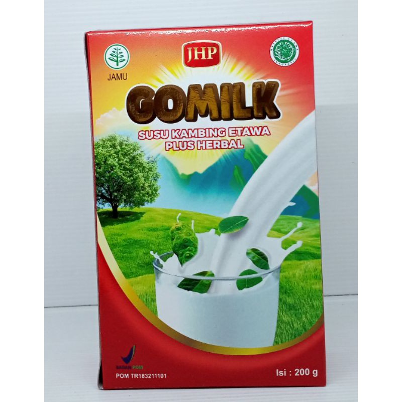 

SUSU KAMBING ETAWA PLUS HERBAL GOMILK 200 gr /ORIGINAL, susu kambing bubuk terlaris