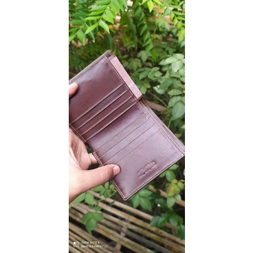 Dompet Pria Full Kulit Sapi Asli Lk Berdiri 13 Slot Kartu EMBOS KICKERS