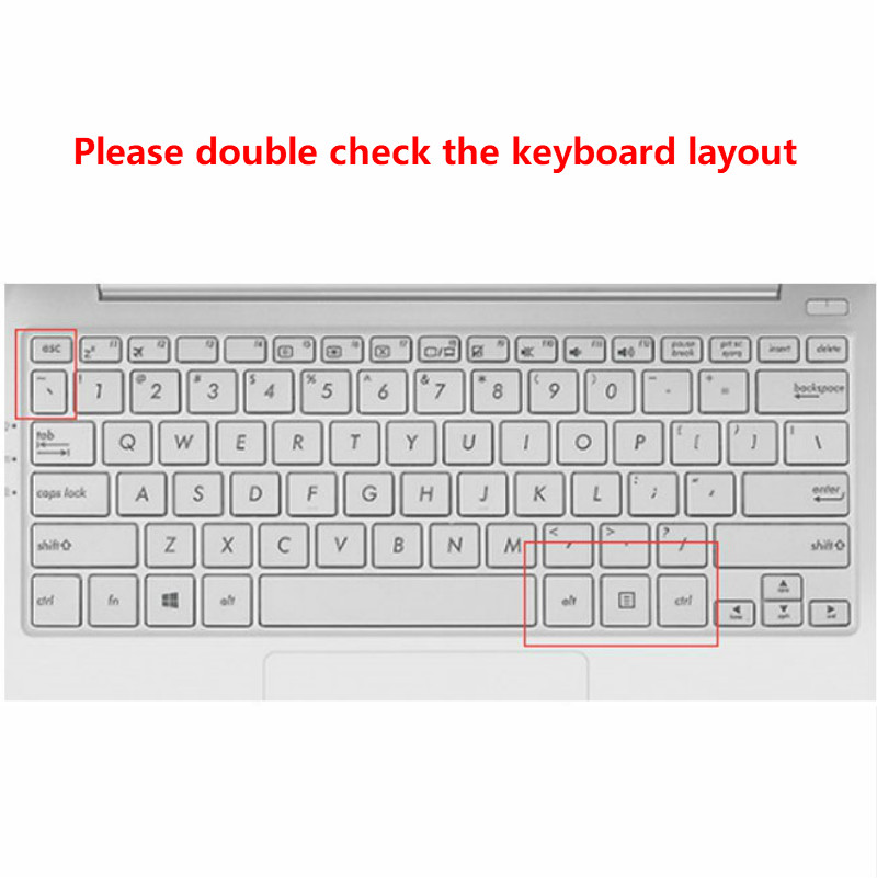 For 11.6 Inches Asus X205T X205TA Soft Ultra-thin Silicone Laptop Keyboard Cover Protector