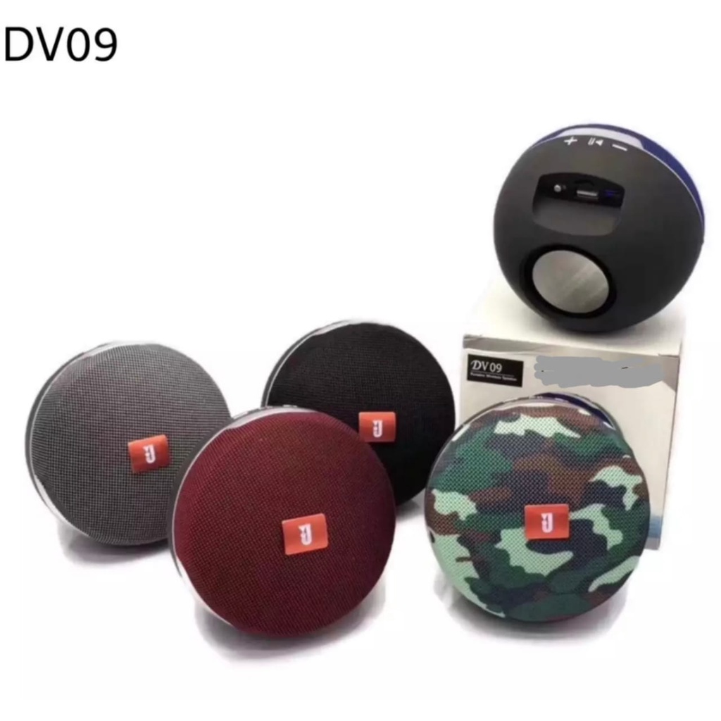 Speaker Bluetooth DV09 Portable Wireless Speaker Bulat DV 09